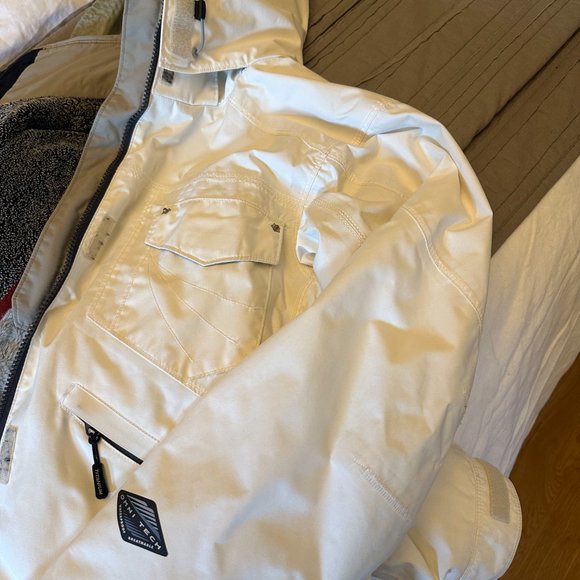 Columbia Ski Jacket Cream Women's small - Picture 5 of 7